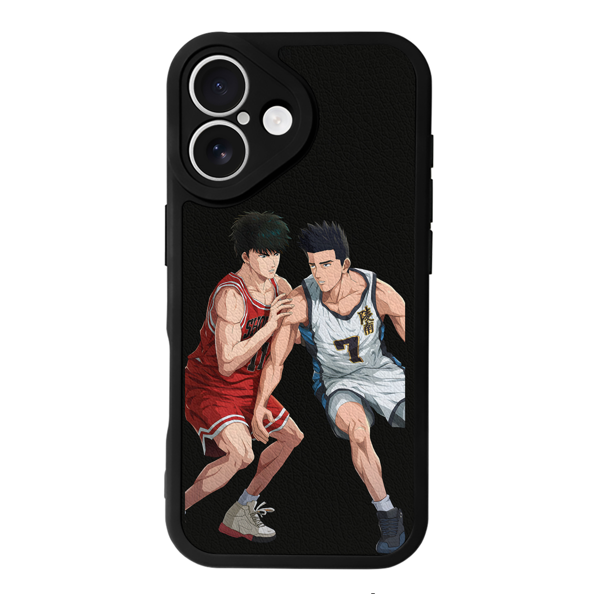 （画像用） SLAM DUNK／スラムダンク 【iPhone 16シリーズ対応】シリコンスマホケース（レザー調） 材質：シリコン